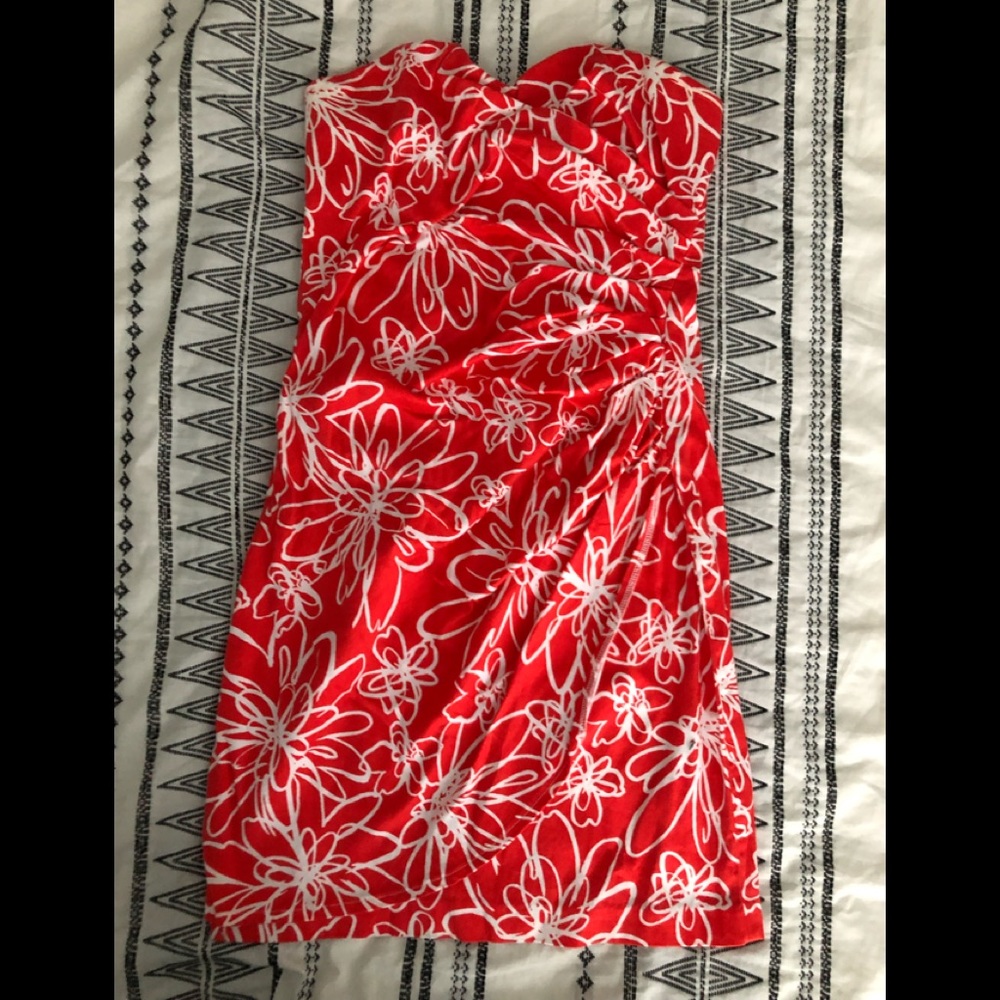 Floral Tube Top Dress